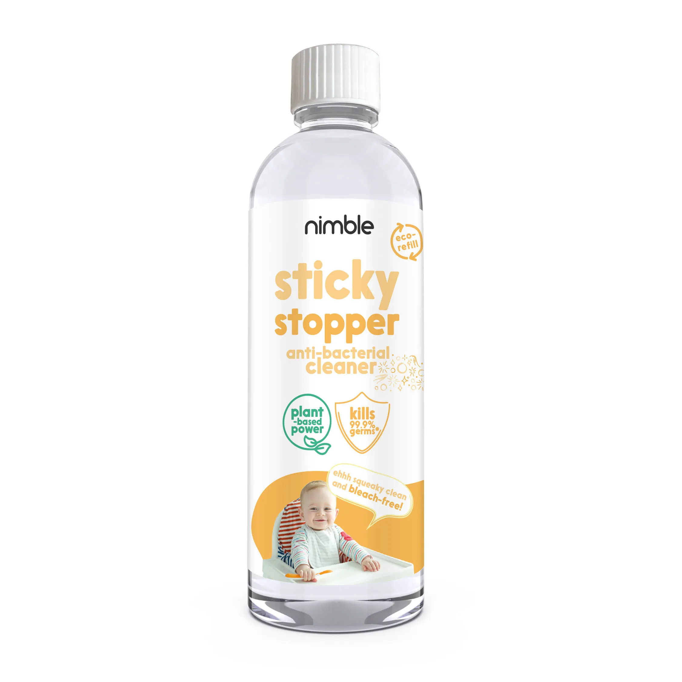 [Pack Of 2] Nimble Babies Sticky Stopper Refill - 500ml