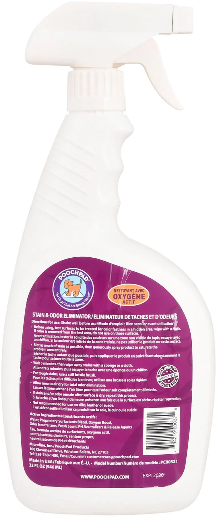 PoochPad Stain and Odor Eliminator, 32 oz