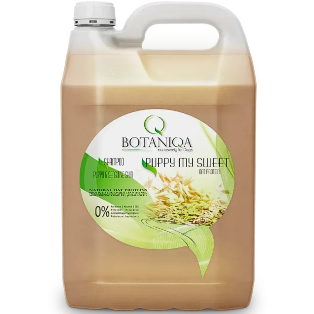 Puppy My Sweet Oat Protein Shampoo Gallon by Botaniqa