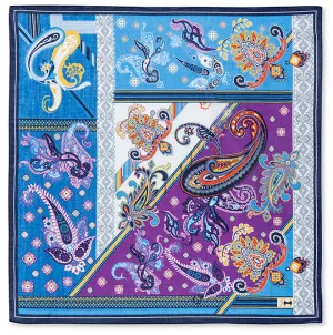 Purple Eclectic Bandana - 5617