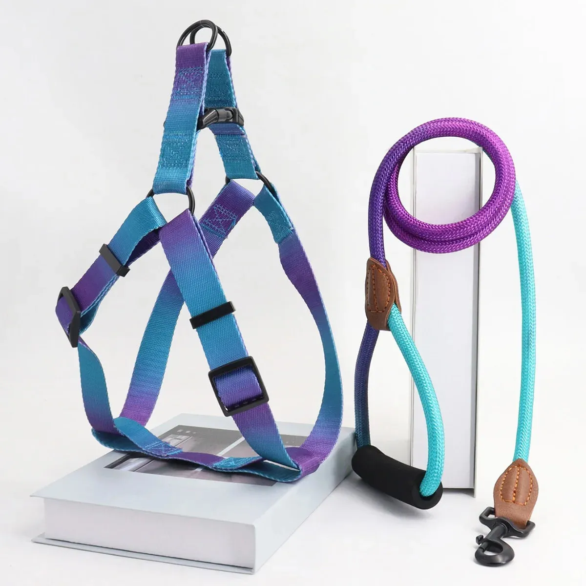 Stylish Pet Vest Harness and Leash Combo