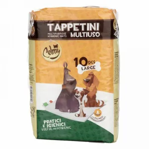 TAPPETINI Celmy Multi-Purpose Pet Mats, 10 Pieces of 60x90cm