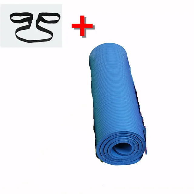 Universal Thicken Foam Yoga Mat 10mm Thick Gymnastics Exercise Pad For Body Building Durable Sports Training Mat