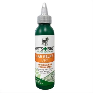 Vet's Best Ear Relief Dry For Dogs, 4-oz