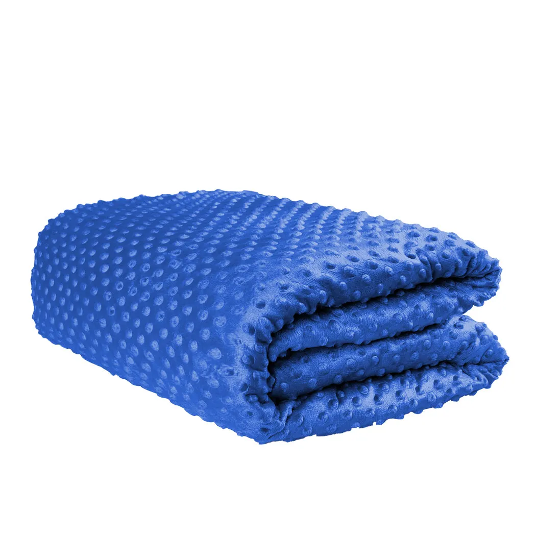 Whalen Weighted Soft Blanket Cover Double - Blue