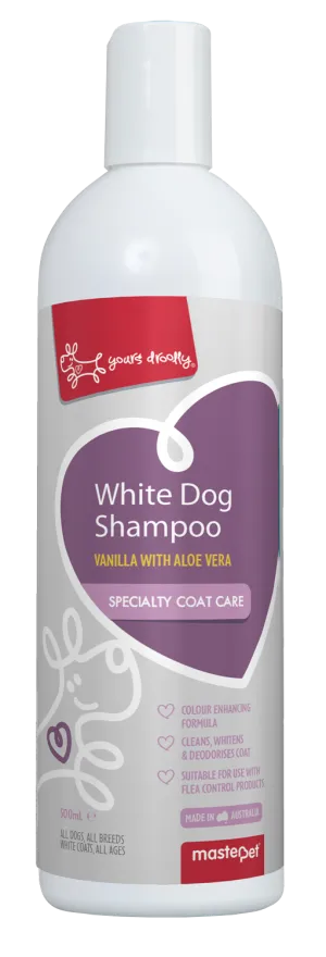 Yours Droolly White Dog Shampoo 500ml