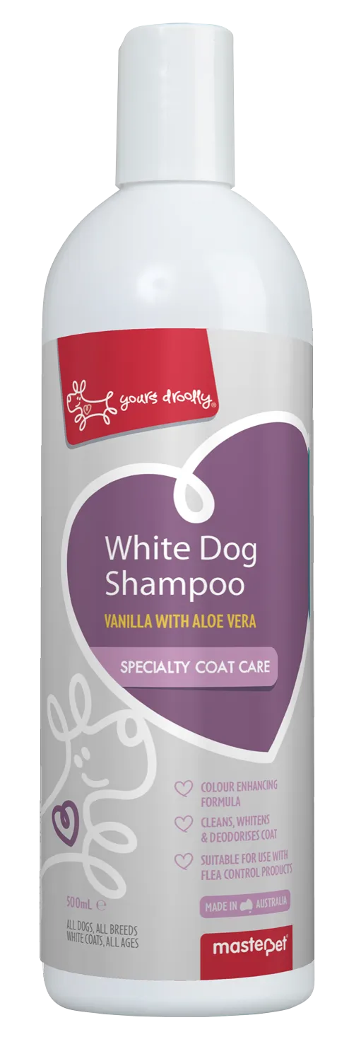 Yours Droolly White Dog Shampoo 500ml