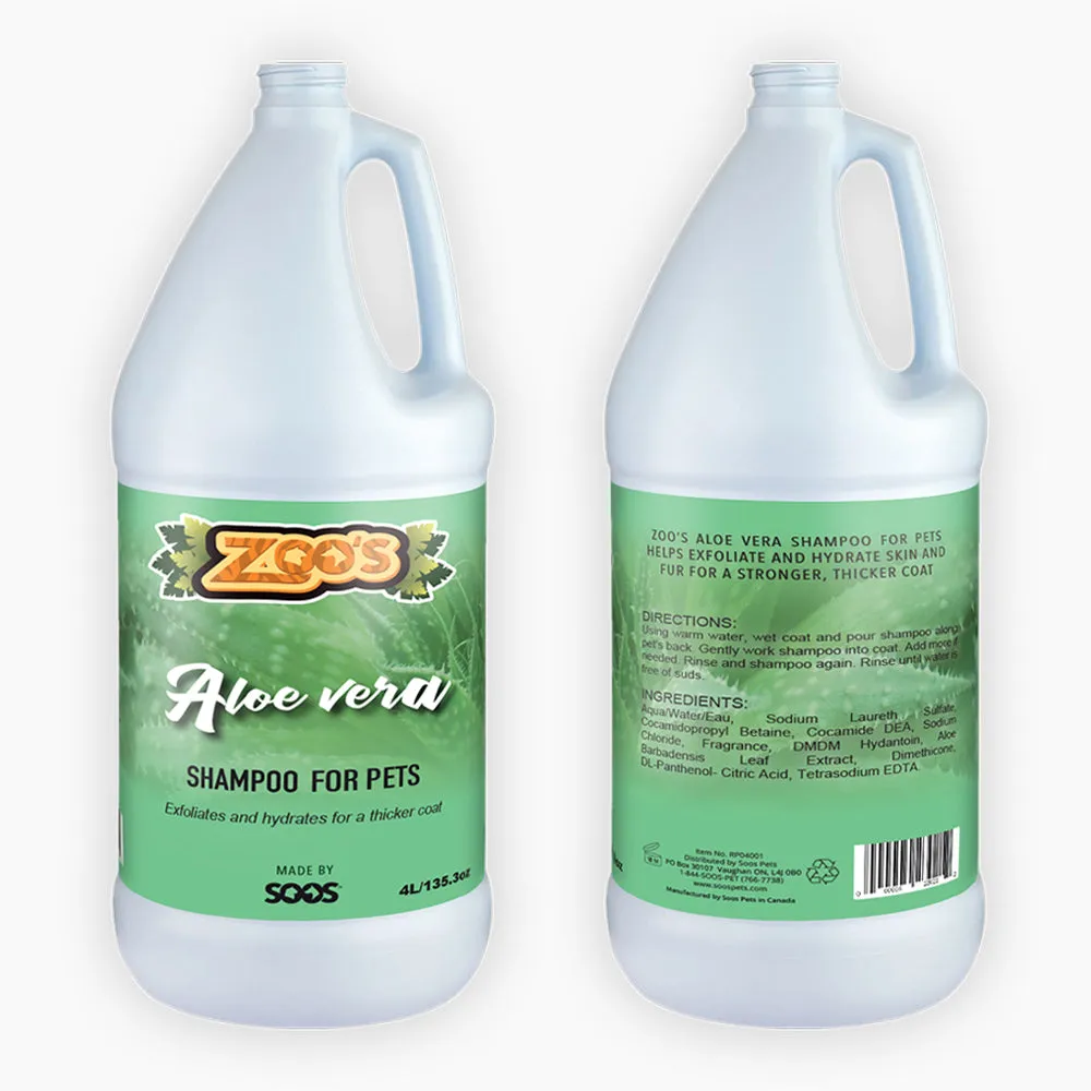 Zoo's Aloe Vera Pet Shampoo