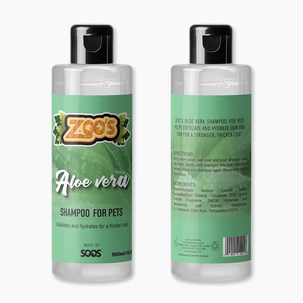 Zoo's Aloe Vera Pet Shampoo