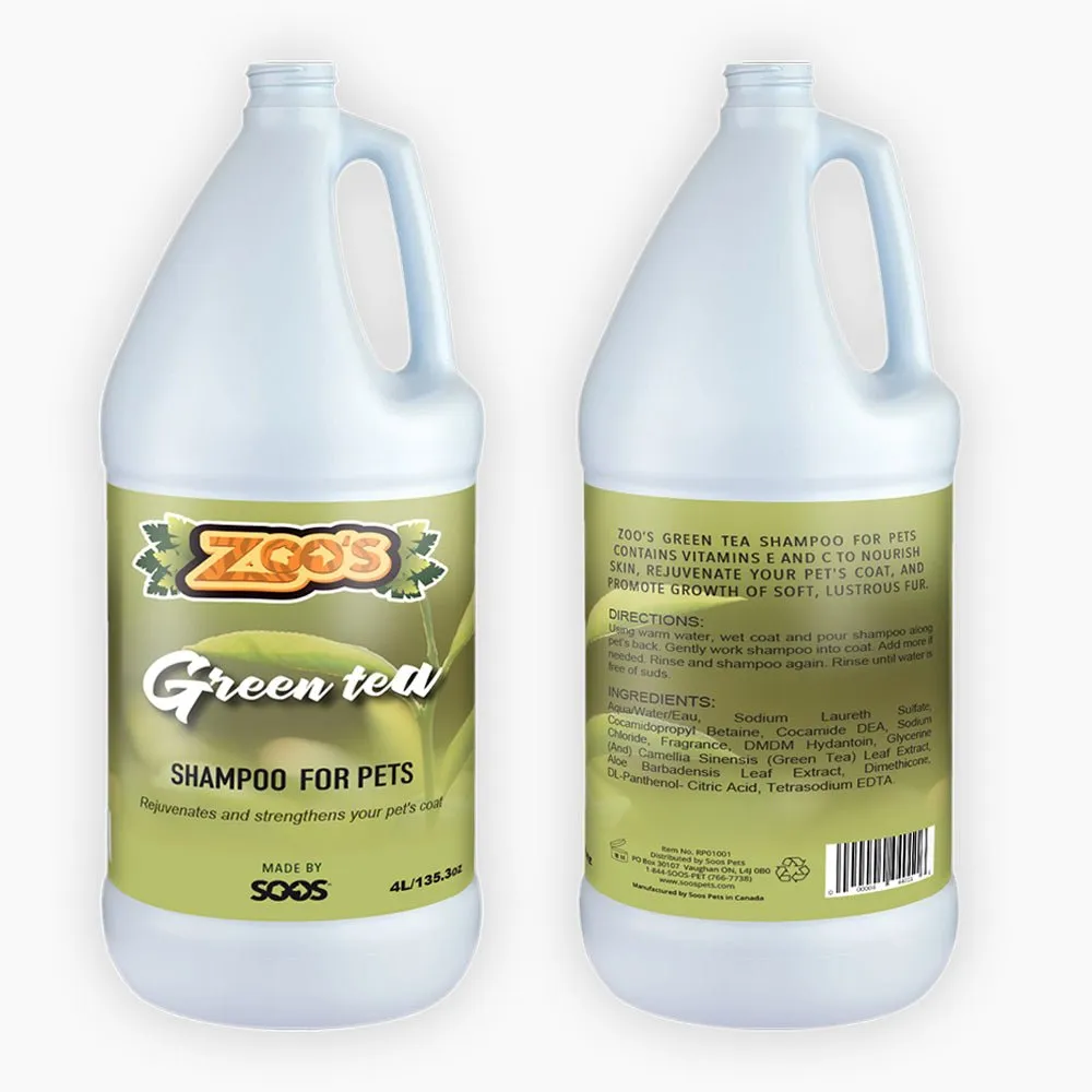 Zoo's Green Tea Pet Shampoo