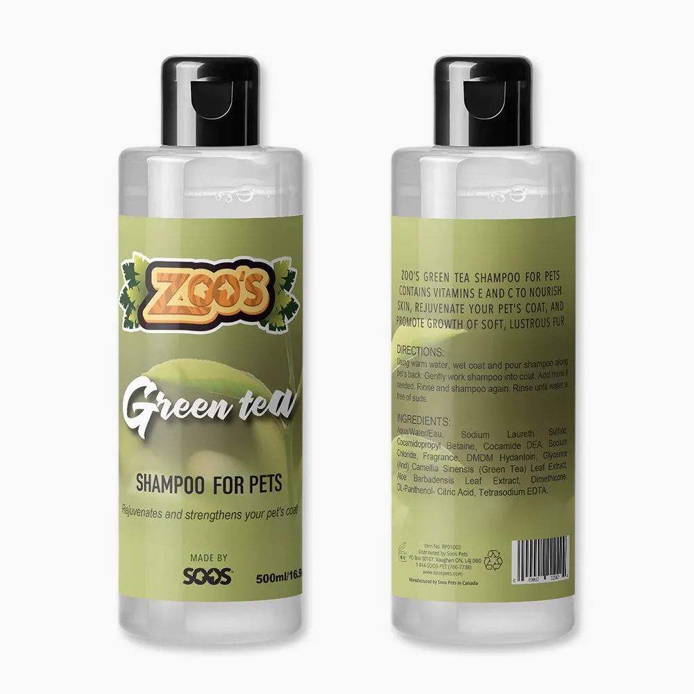 Zoo's Green Tea Pet Shampoo