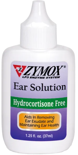 ZYMOX Enzymatic Ear Solution Hydrocortisone Free