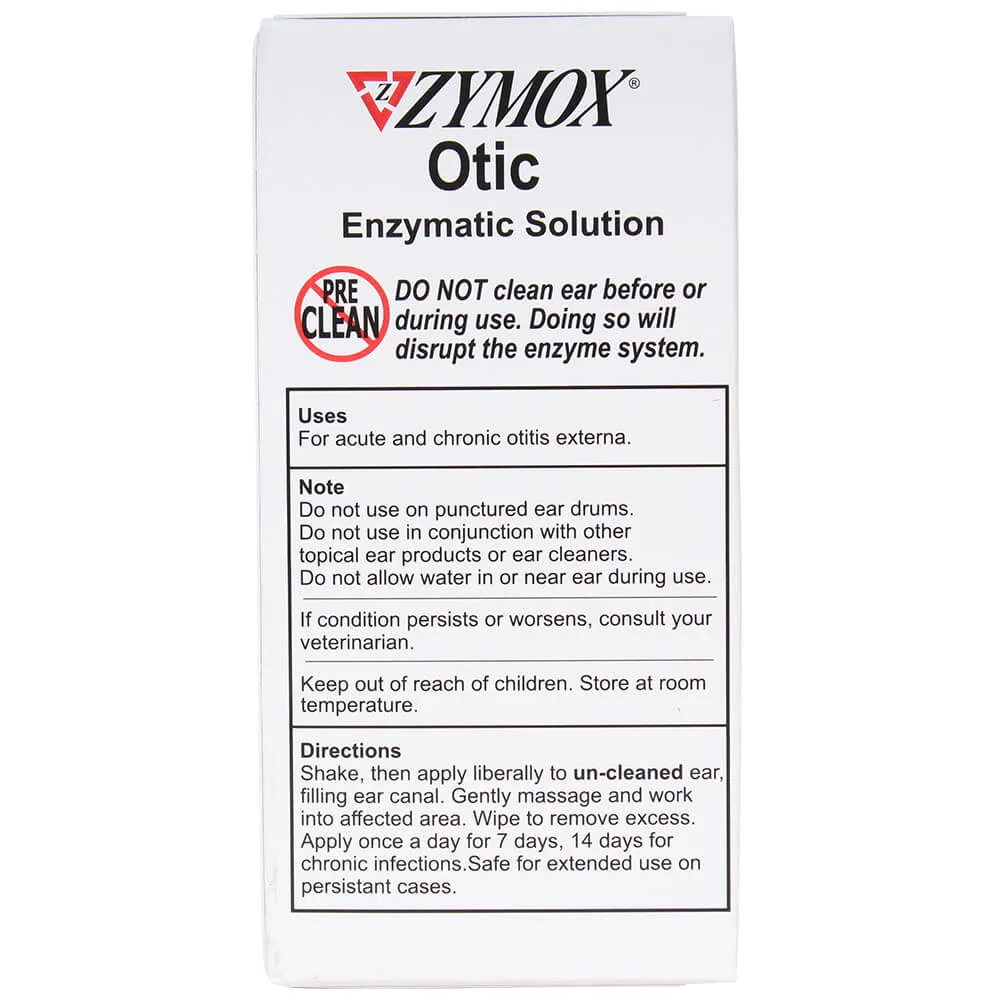 Zymox Otic Hydrocortisone Free